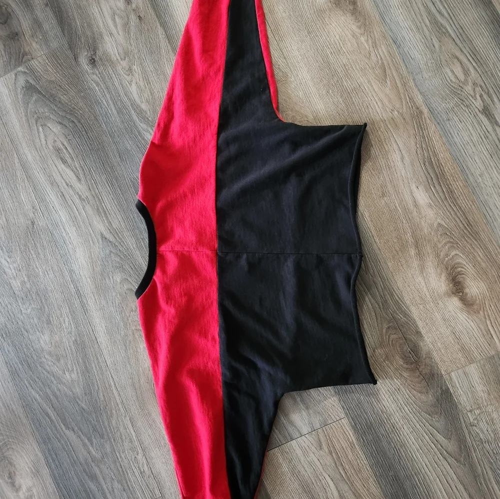 Girls “fearless” crop top‎ sweatshirt, size 12